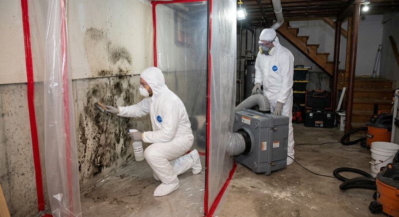 Basement Mold Remediation in Dallas, TX