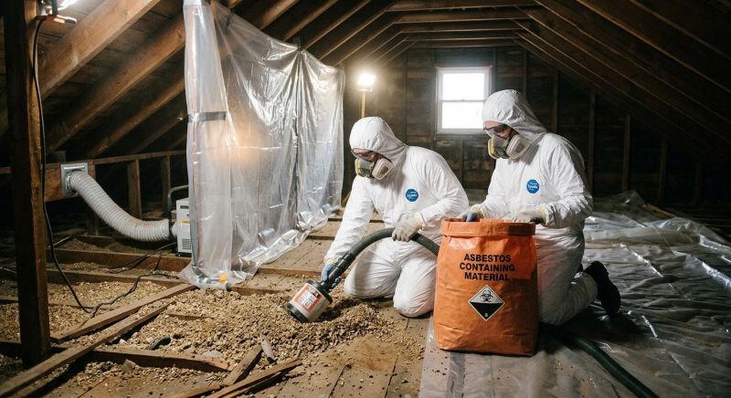 Basement Asbestos Removal in Morris County, NJ