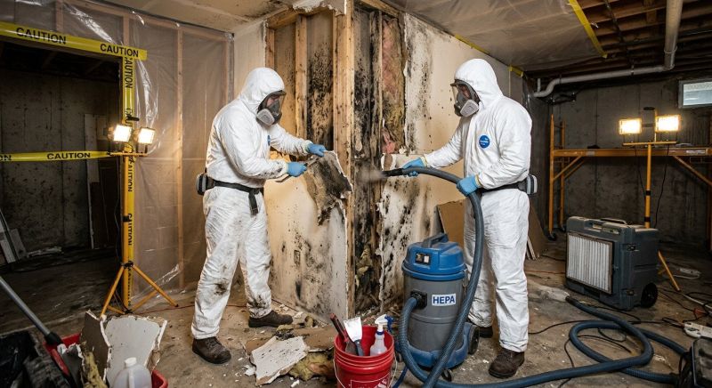 Basement Mold Remediation in Bergen County, NJ