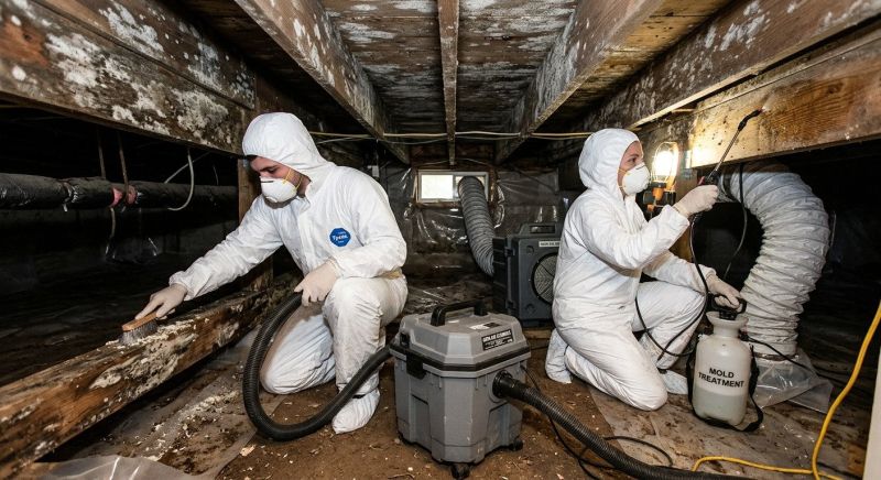 White Mold Mitigation in Broward County, FL